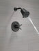 Delta Galeon T17271 17 Series Shower Trim with Cylinder SH, matte black - view 3