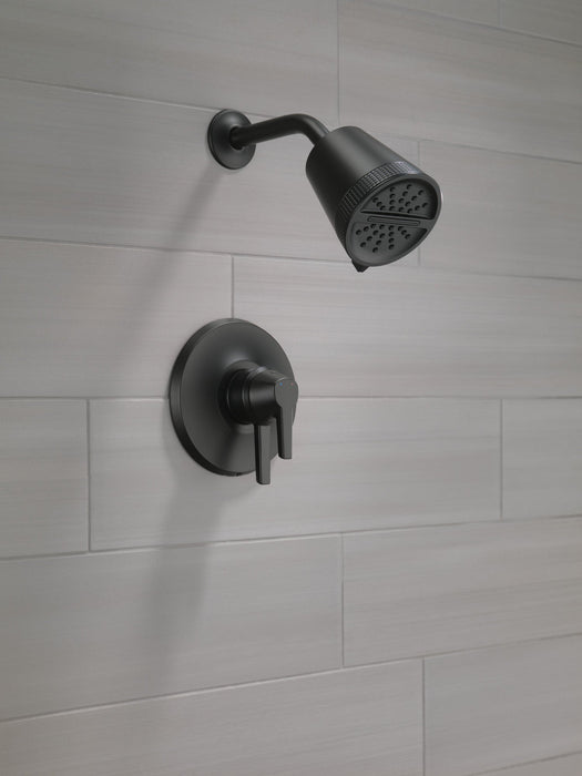 Delta Galeon T17271 17 Series Shower Trim with Cylinder SH, matte black - view 5