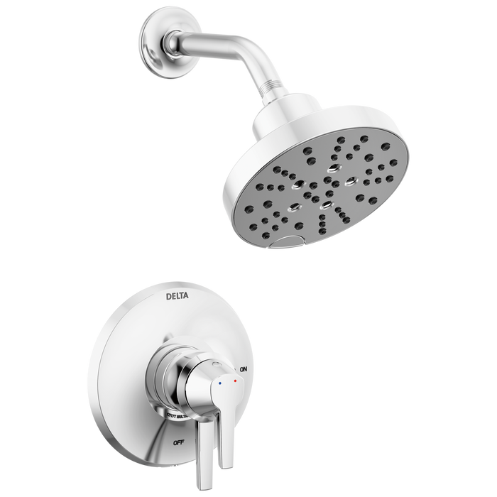 Delta Galeon T17272 17 Series Shower Trim with H2OKinetic, lumicoat chrome