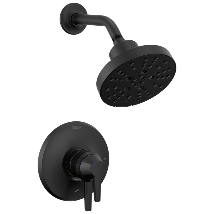 Delta Galeon T17272 17 Series Shower Trim with H2OKinetic, matte black