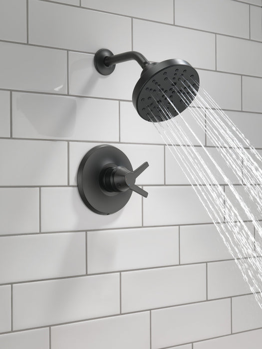 Delta Galeon T17272 17 Series Shower Trim with H2OKinetic, matte black - view 5