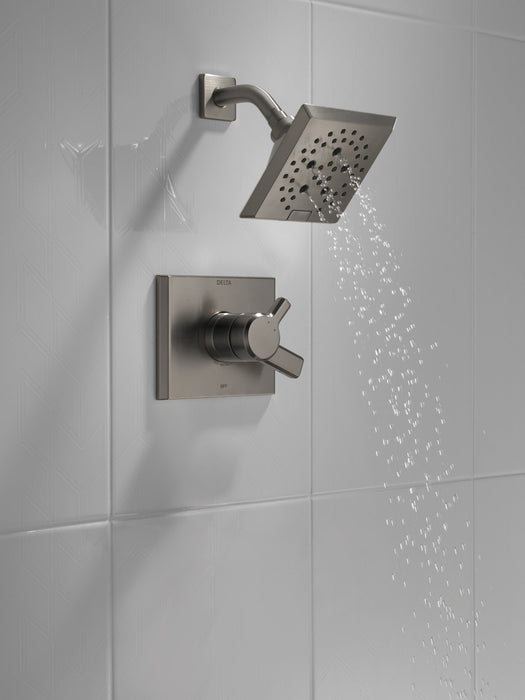 Delta Pivotal T17299 Monitor 17 Series H2OKINETIC Shower Trim, lumicoat black stainless - view 2