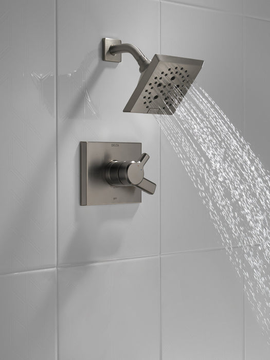 Delta Pivotal T17299 Monitor 17 Series H2OKINETIC Shower Trim, lumicoat black stainless - view 5