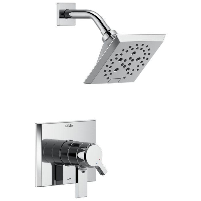 Delta Pivotal T17299 Monitor 17 Series H2OKINETIC Shower Trim, lumicoat chrome