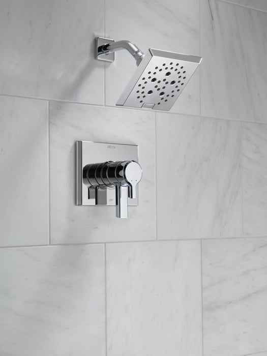 Delta Pivotal T17299 Monitor 17 Series H2OKINETIC Shower Trim, lumicoat chrome - view 2