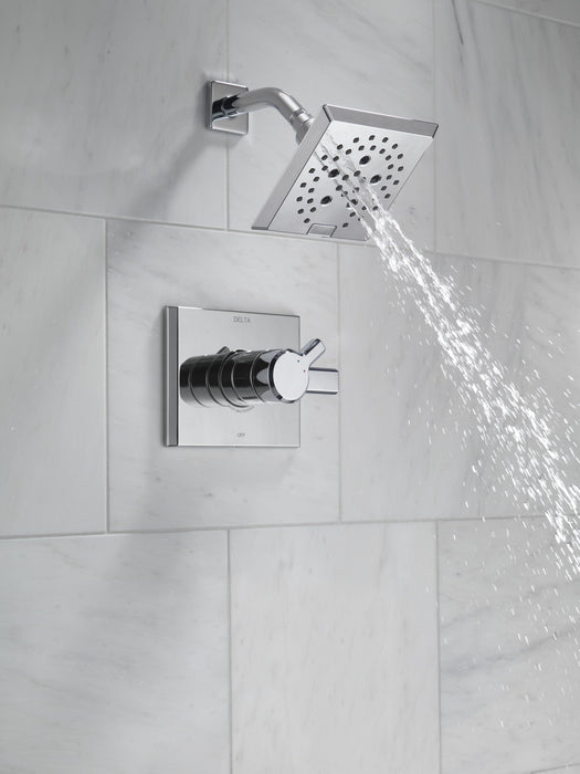 Delta Pivotal T17299 Monitor 17 Series H2OKINETIC Shower Trim, lumicoat chrome - view 3