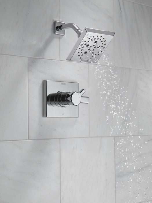Delta Pivotal T17299 Monitor 17 Series H2OKINETIC Shower Trim, lumicoat chrome - view 4