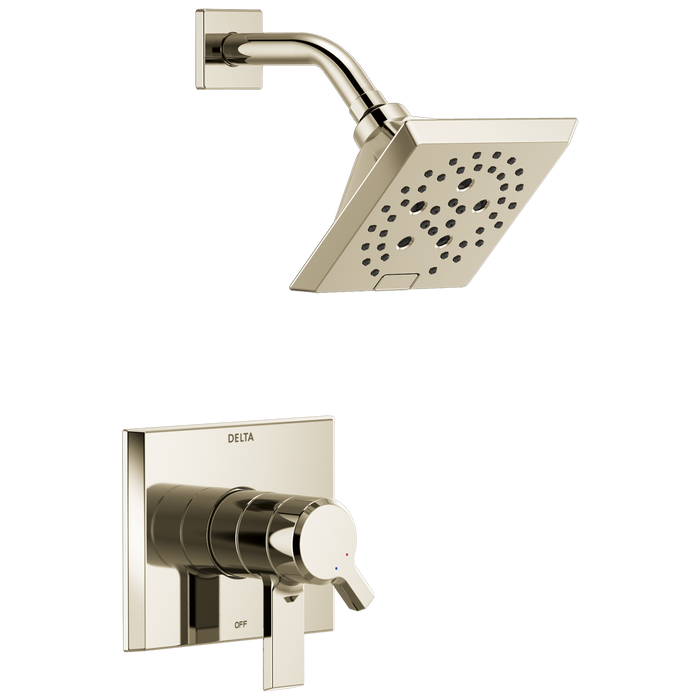 Delta Pivotal T17299 Monitor 17 Series H2OKINETIC Shower Trim, lumicoat polished nickel