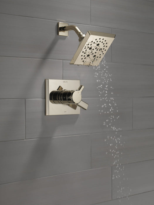 Delta Pivotal T17299 Monitor 17 Series H2OKINETIC Shower Trim, lumicoat polished nickel - view 2