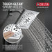 Delta Trillian T17443 17 Series H2Okinetic Tub Shower Trim, lumicoat chrome - view 4