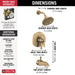 Delta Dorval T17456 Monitor 17 Series Tub & Shower Trim, champagne bronze - view 2