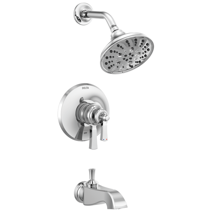 Delta Dorval T17456 Monitor 17 Series Tub & Shower Trim, chrome