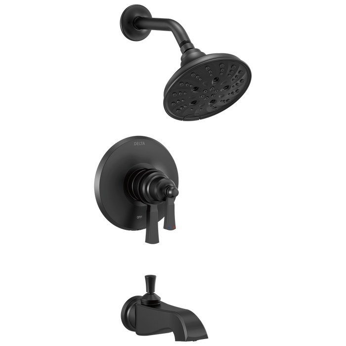 Delta Dorval T17456 Monitor 17 Series Tub & Shower Trim, matte black