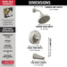 Delta Galeon T17472 17S Tub Shower Trim with H2OKinetic, lumicoat stainless - view 3