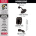 Delta Stryke T17476 17 Series Tub and Shower Only, venetian bronze - view 2