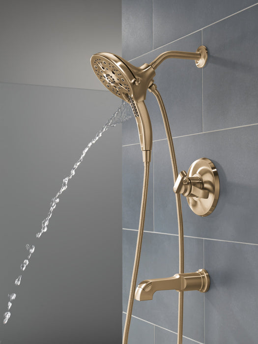 Delta Tetra T17489 17 Series Tub Shower Trim, lumicoat champagne bronze - view 2