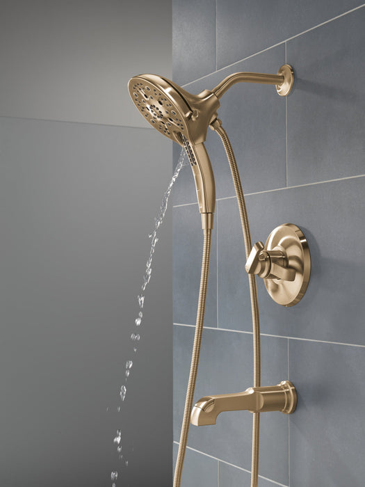 Delta Tetra T17489 17 Series Tub Shower Trim, lumicoat champagne bronze - view 3