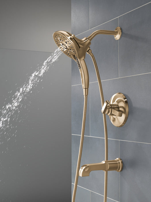 Delta Tetra T17489 17 Series Tub Shower Trim, lumicoat champagne bronze - view 4