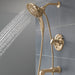 Delta Tetra T17489 17 Series Tub Shower Trim, lumicoat champagne bronze - view 5