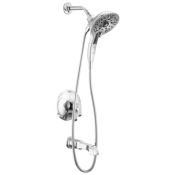 Delta Tetra T17489 17 Series Tub Shower Trim, lumicoat chrome