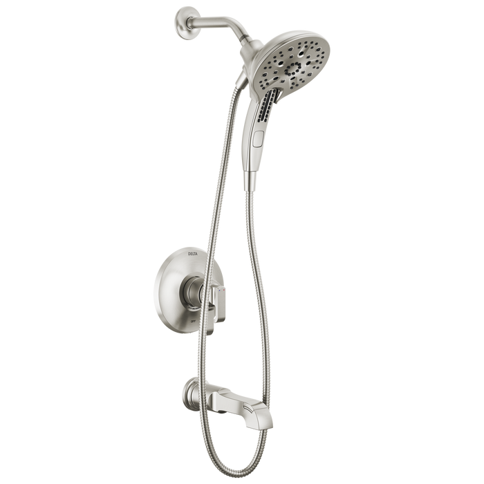 Delta Tetra T17489 17 Series Tub Shower Trim, lumicoat stainless