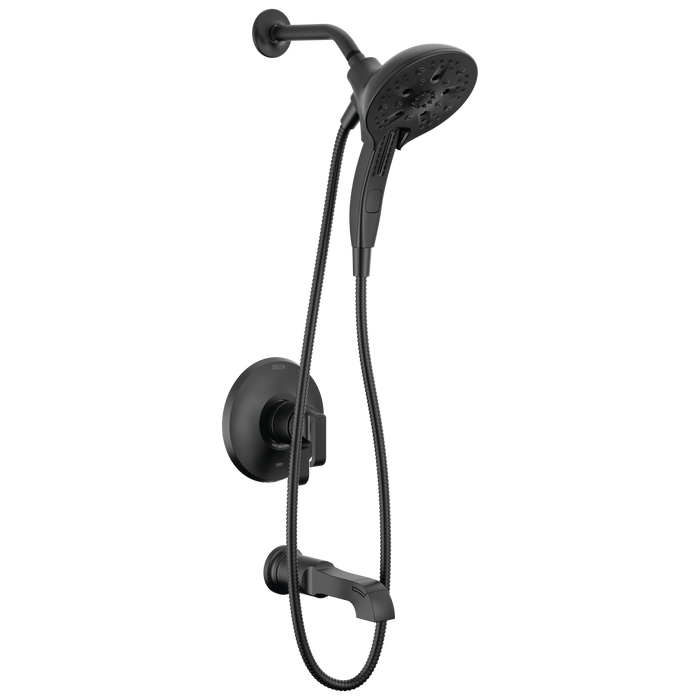 Delta Tetra T17489 17 Series Tub Shower Trim, matte black