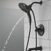 Delta Tetra T17489 17 Series Tub Shower Trim, matte black - view 2