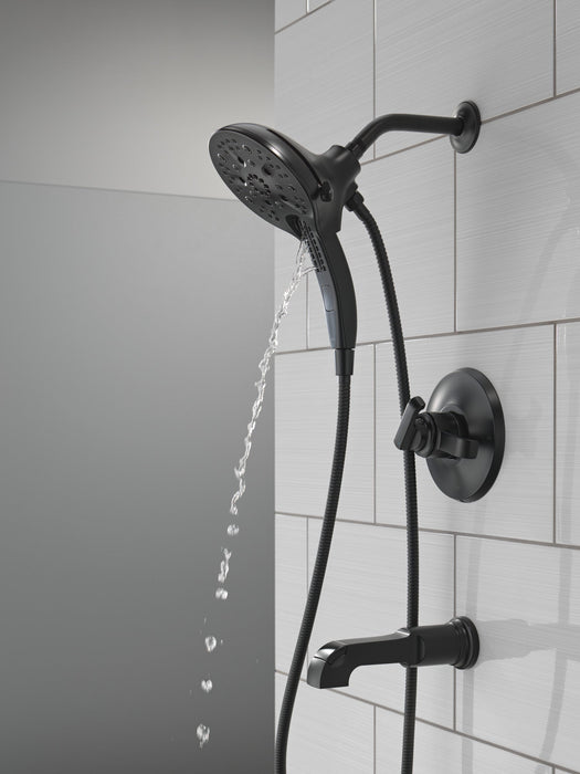 Delta Tetra T17489 17 Series Tub Shower Trim, matte black - view 3