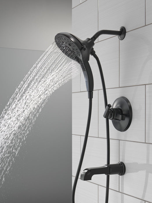 Delta Tetra T17489 17 Series Tub Shower Trim, matte black - view 5