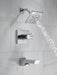 Delta Pivotal T17499 Monitor 17 Series H2OKINETIC Tub and Shower Trim, lumicoat chrome - view 4