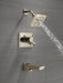 Delta Pivotal T17499 Monitor 17 Series H2OKINETIC Tub and Shower Trim, lumicoat polished nickel - view 4