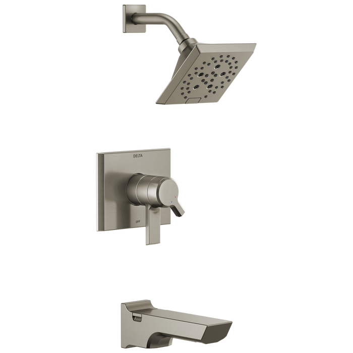 Delta Pivotal T17499 Monitor 17 Series H2OKINETIC Tub and Shower Trim, lumicoat stainless