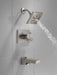 Delta Pivotal T17499 Monitor 17 Series H2OKINETIC Tub and Shower Trim, lumicoat stainless - view 4