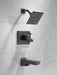 Delta Pivotal T17499 Monitor 17 Series H2OKINETIC Tub and Shower Trim, matte black - view 2