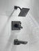 Delta Pivotal T17499 Monitor 17 Series H2OKINETIC Tub and Shower Trim, matte black - view 3