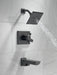Delta Pivotal T17499 Monitor 17 Series H2OKINETIC Tub and Shower Trim, matte black - view 4