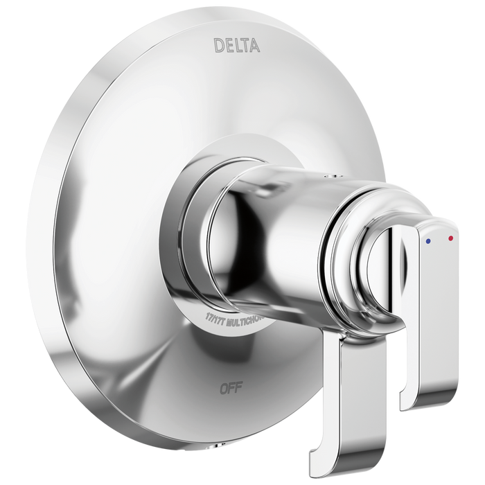 Delta Tetra T17T089 17T Series Valve Only, lumicoat chrome