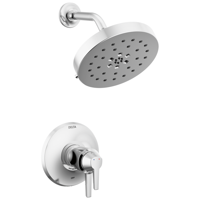 Delta Galeon T17T271 17T Series Shower Trim with UltraSoak, lumicoat chrome