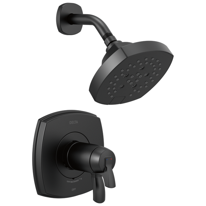 Delta Stryke: 17 Thermostatic Shower Only, matte black