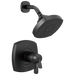 Delta Stryke: 17 Thermostatic Shower Only, matte black