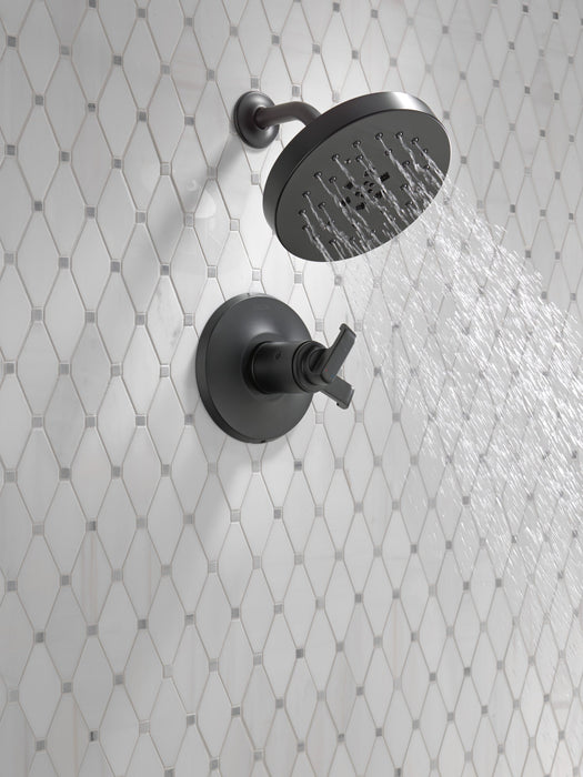 Delta Tetra T17T289 17T Series Shower Trim, matte black - view 4