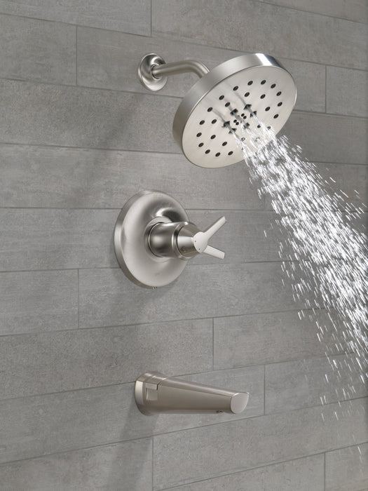 Delta Galeon T17T471 17T S Tub Shower Trim with UltraSoak, lumicoat stainless - view 4
