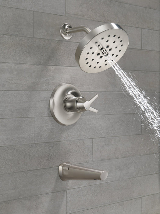 Delta Galeon T17T471 17T S Tub Shower Trim with UltraSoak, lumicoat stainless - view 5