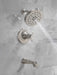 Delta Tetra T17T489 17T Series Tub Shower Trim, lumicoat stainless - view 3