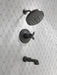 Delta Tetra T17T489 17T Series Tub Shower Trim, matte black - view 4