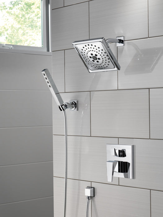 Delta Trillian T24843 Two-Handle Monitor 14 Series Valve Trim with 3-Setting Diverter, lumicoat chrome - view 5