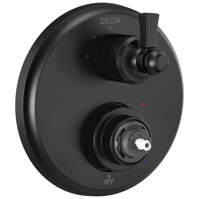 Delta Dorval T24856 Traditional 2-Handle Monitor 14 Series Valve Trim with 3 Setting Diverter