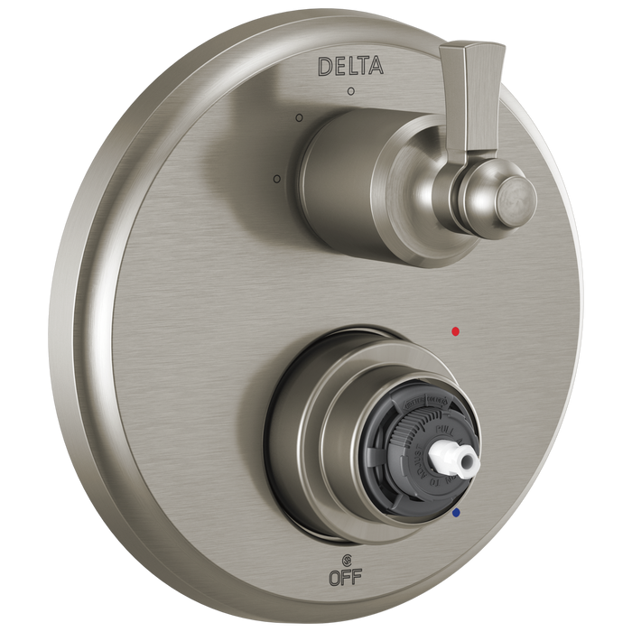 Delta Dorval T24856 Traditional 2-Handle Monitor 14 Series Valve Trim with 3 Setting Diverter