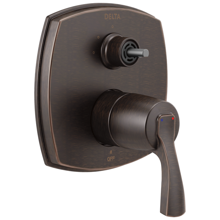 Delta Stryke T24876 14 Series Integrated Diverter Trim with Three Function Diverter Less Diverter Handle