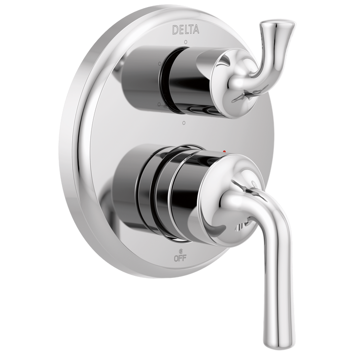 Delta Kayra T24933 Two-Handle Monitor 14 Series Valve Trim with 6-Setting Integrated Diverter